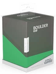 Ultimate Guard - Deck Case 100+ Boulder - Synergy Black/Green